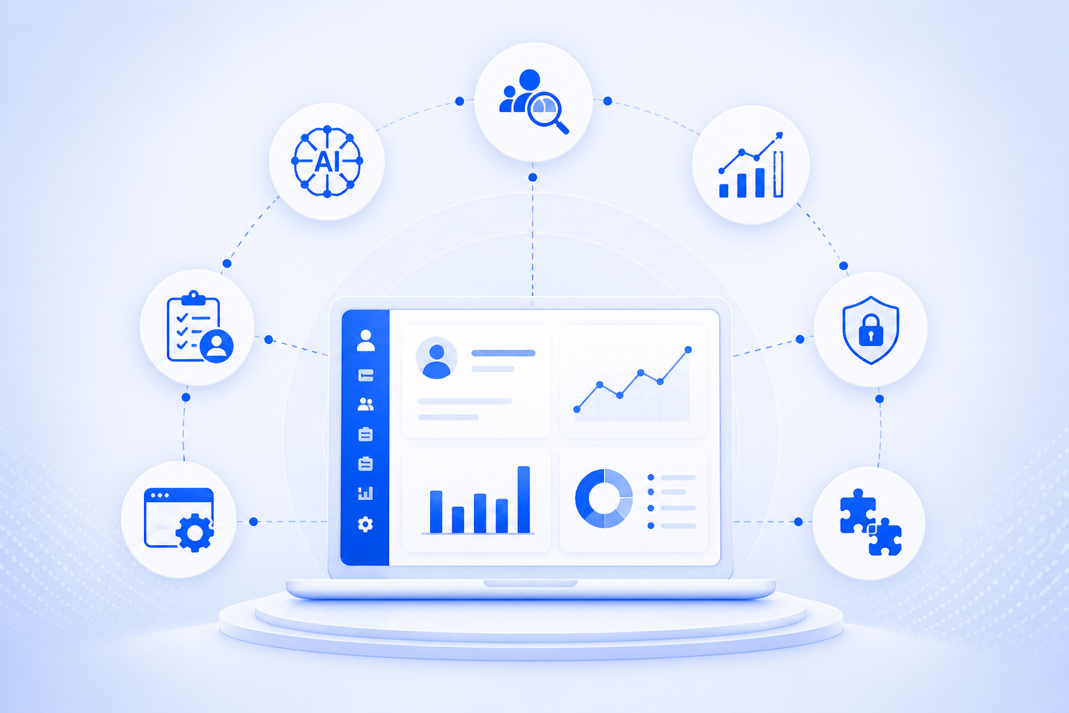 Analytics Dashboard mockup